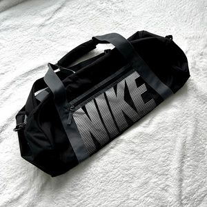 Nike black gym bag